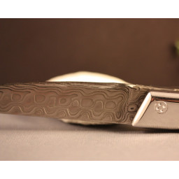 Couteau LE THIERS  C.DOZORME RLT DAMAS Ebène