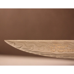 Couteau LE THIERS  C.DOZORME RLT DAMAS Ebène