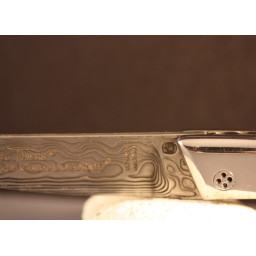Couteau LE THIERS  C.DOZORME RLT DAMAS Ebène