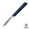 Couteau Concept K manche 13cm noir bleu lame brossée