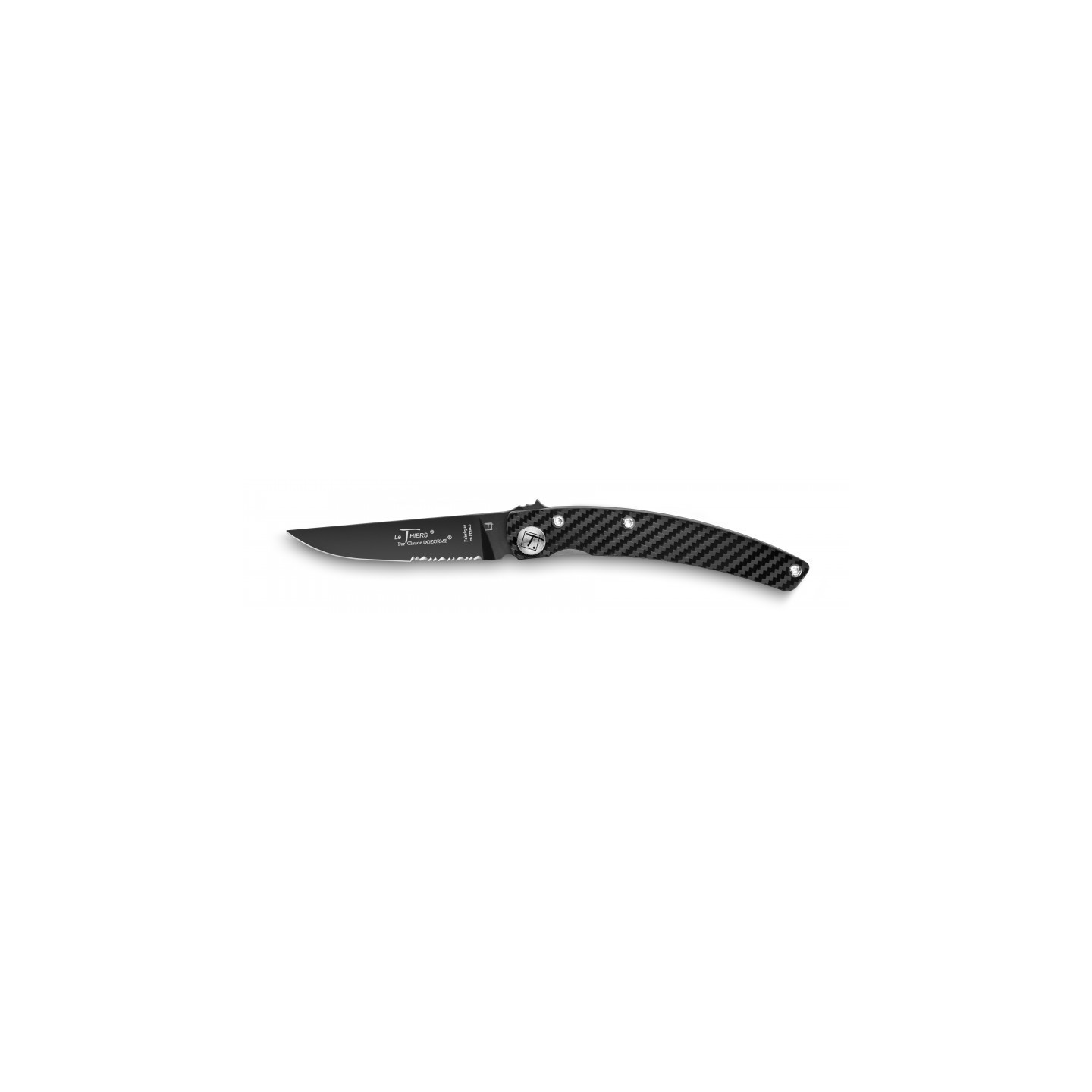 Couteau LE THIERS CARBONE DESIGN C DOZORME